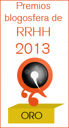 Premio Oro en Blogosfera RRHH 2013